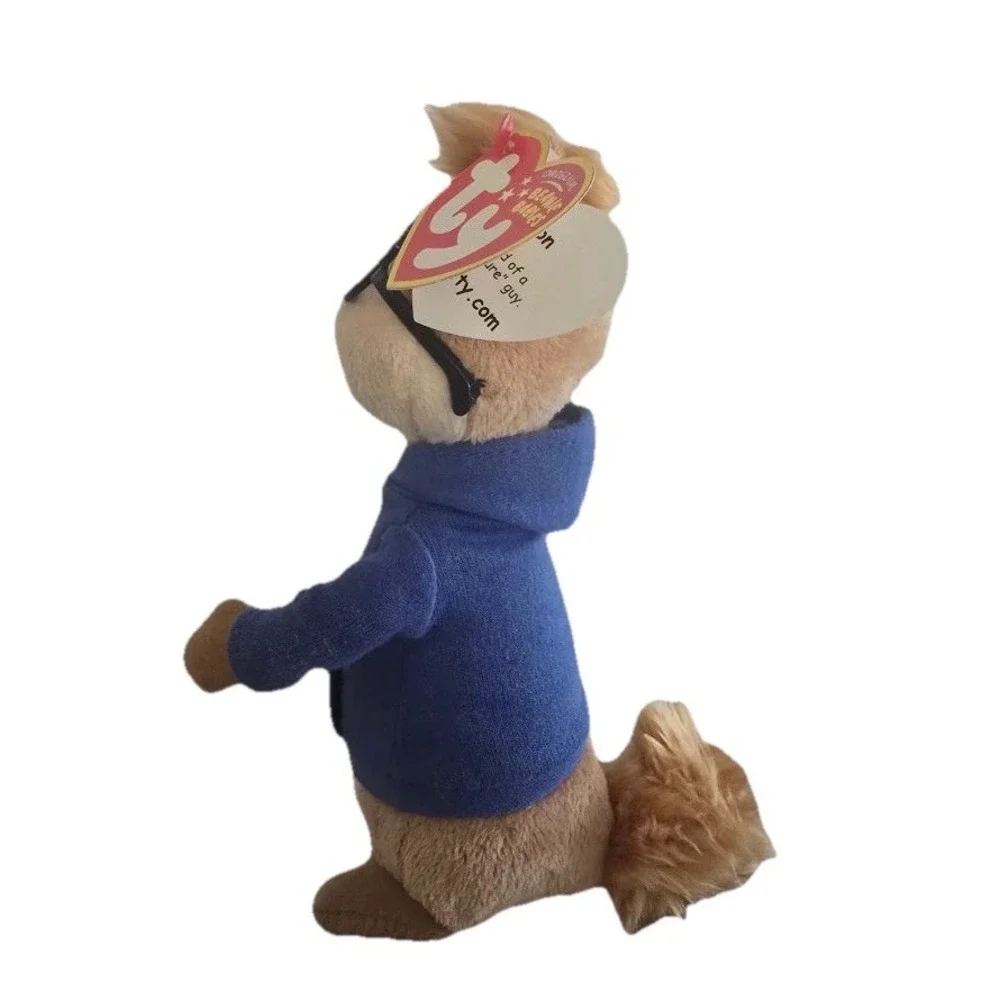 Simon Ty Beanie Babies Plush Alvin And The Chipmunks The Squeakquel 2010 New